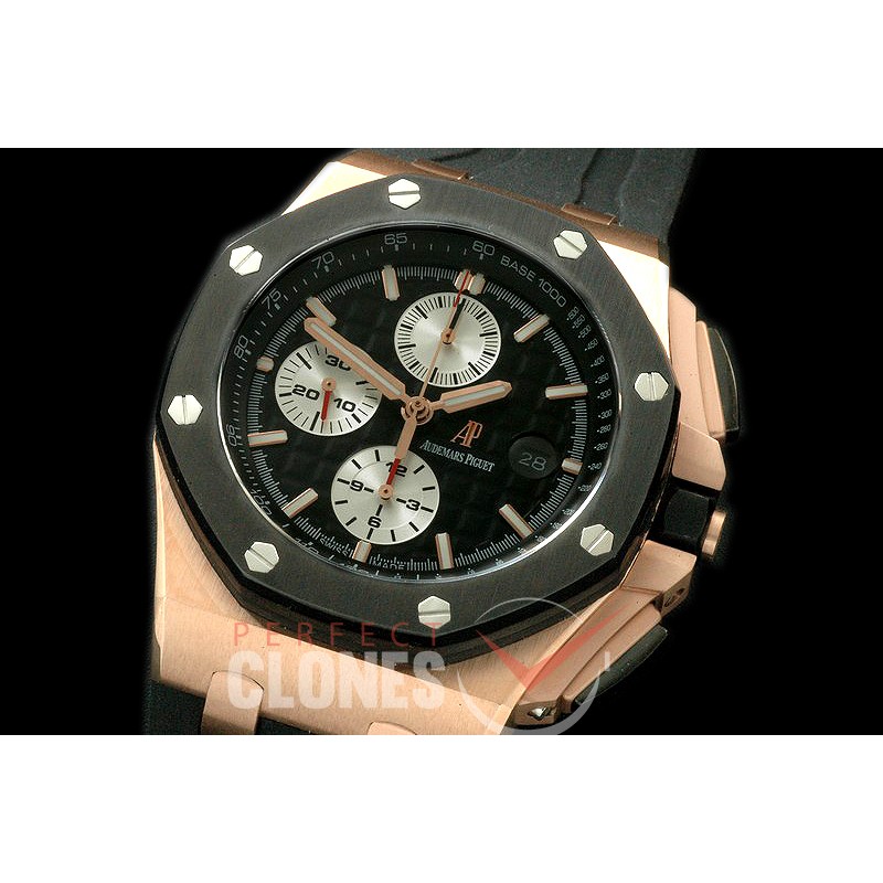 AP26400-113 Royal Oak Offshore 26400 RG/RU Black A-7750
