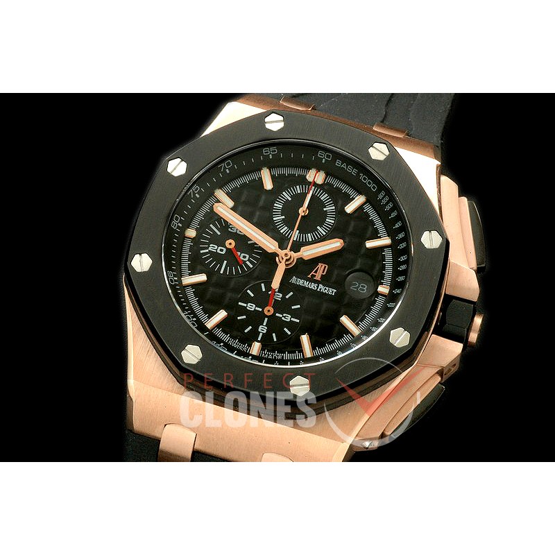 AP26400-114 Royal Oak Offshore 26400 RG/RU Black A-7750