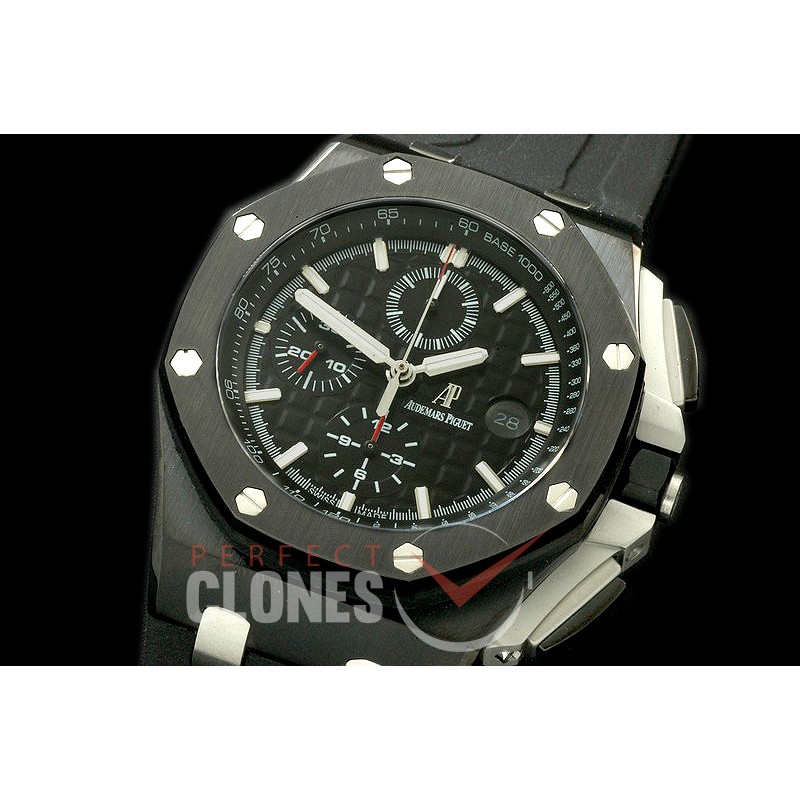 AP26400-122 Royal Oak Offshore 26400 PVD/RU Black A-7750
