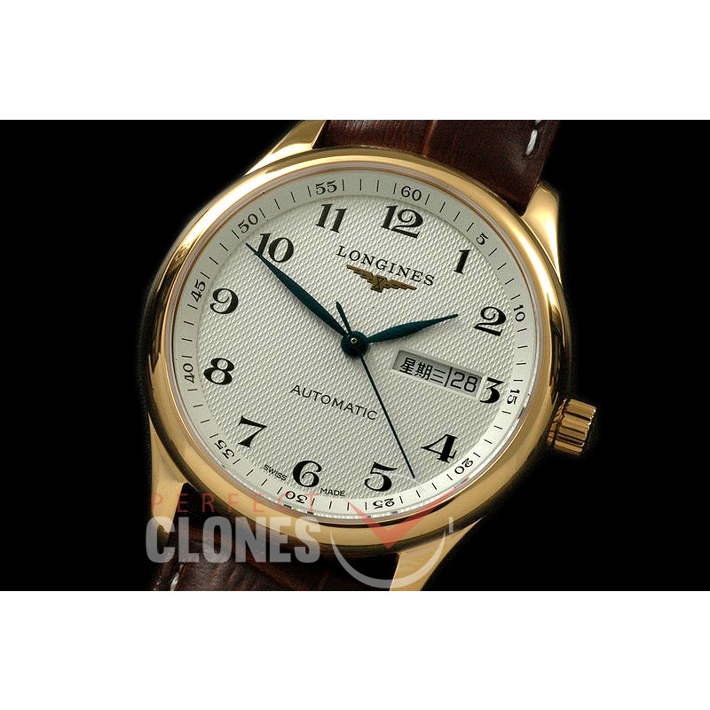 LG00066 Master Automatic Daydate YG/LE Num A-2836