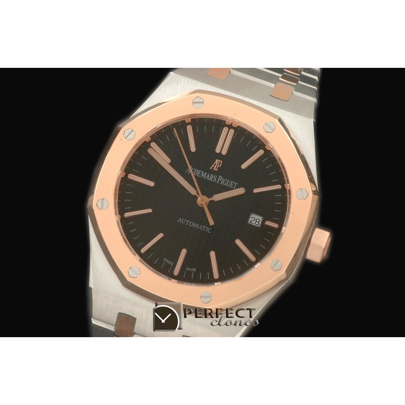 AP15400-422 Royal Oak 1540SS/RG Black Asian 2813