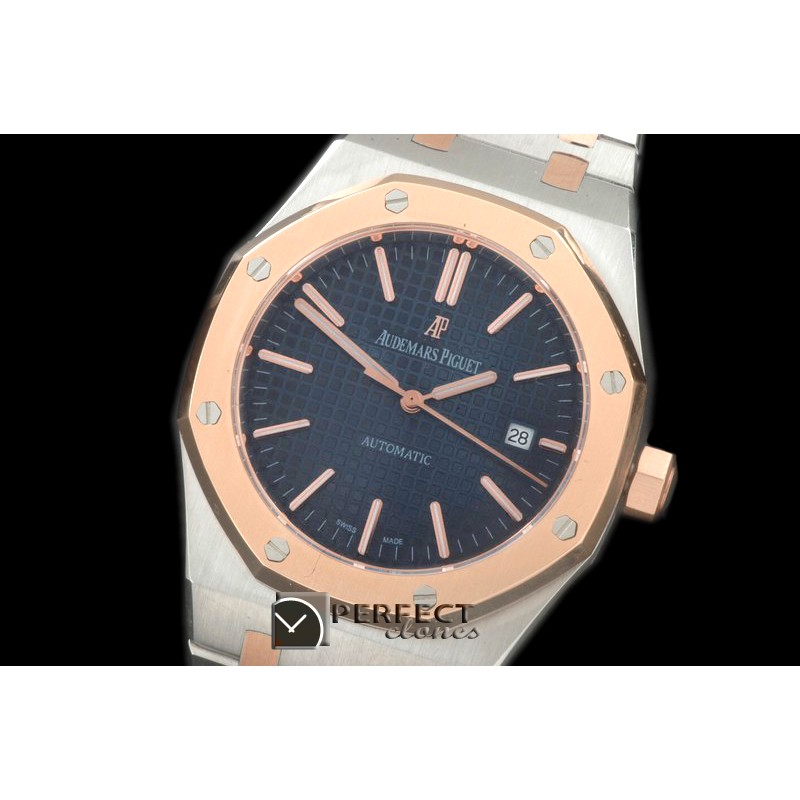 AP15400-423 Royal Oak 1540SS/RG Blue Asian 2813