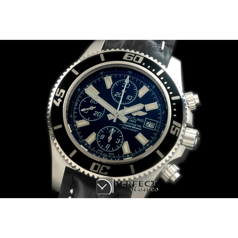 BLSF44-201L Superocean Abyss 44 SS/LE Blk/Wht A-77528800