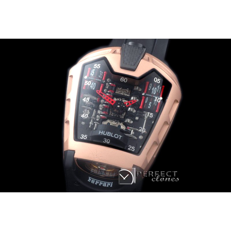 HBMP01005 LaFerrari Masterpiece RG/RU Black/Red Asian 2813 Modif