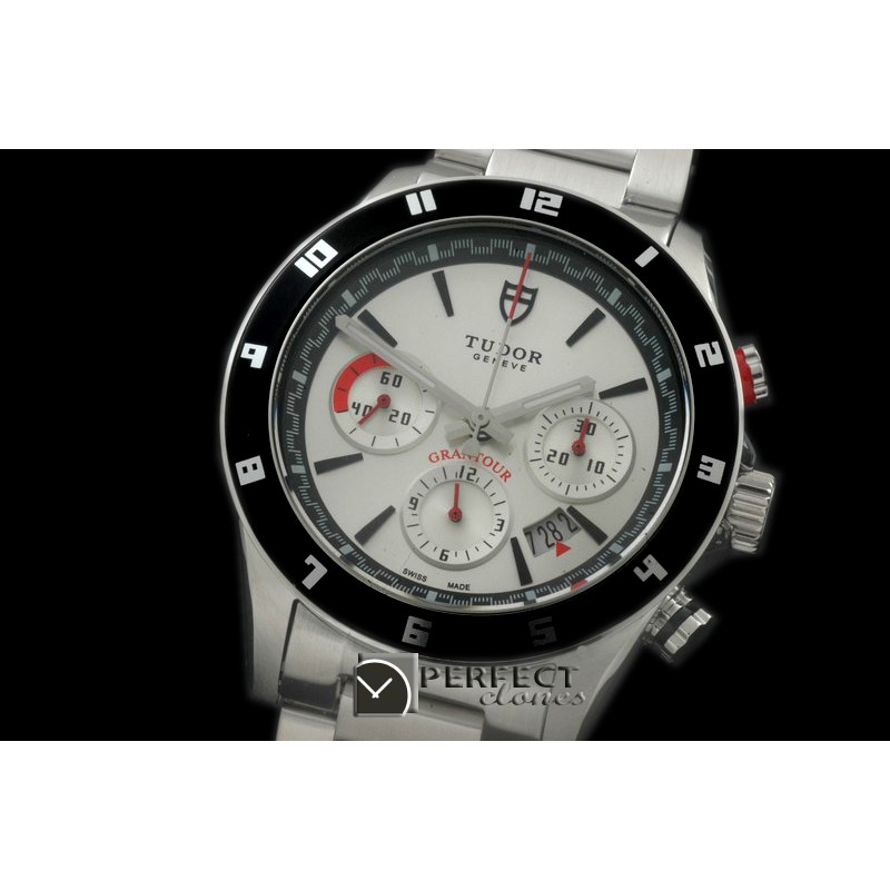 TU00701 Gran Tour SS/SS White A-7750