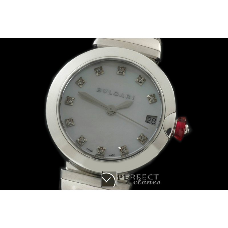 BVL00126 Lvcea SS/SS White Diam Swiss Quartz