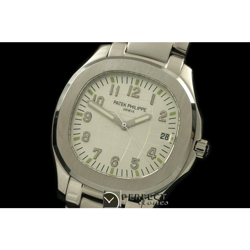 PPAQ01071S Aquanaut Jumbo V5 Auto SS/SS White A-2824 28800