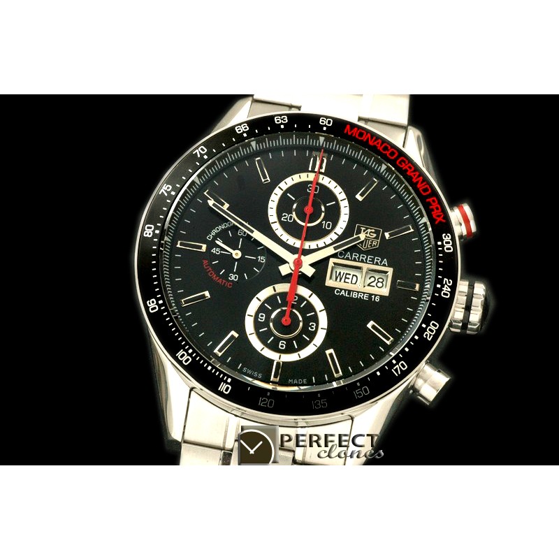 TGCA0013Carrera 43mm Chrono SS/SS Blk A-77528.8