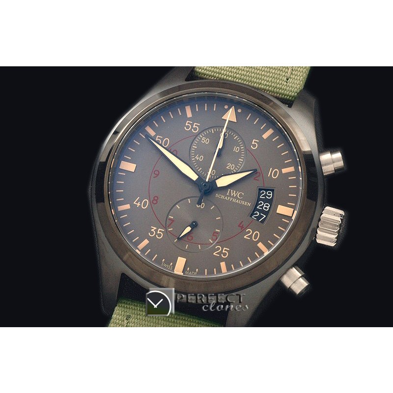 0IWP10110A Top Gun Miramar Ed PVD/NY Grey Jap OS20 Qtz