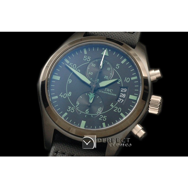 0IWP10114 Top Gun Miramar Ed PVD/NY Black Jap OS20 Qtz