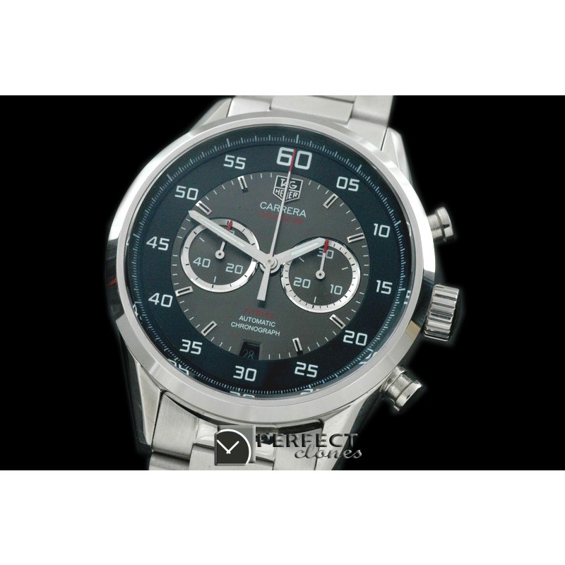 TG36F-102 Calibre 36 Flyback SS/SS Black/Grey A-7750