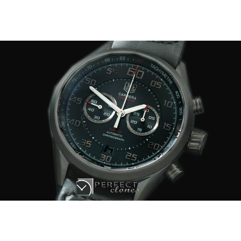 TG36F-114 Calibre 36 Flyback PVD/LE Black A-7750