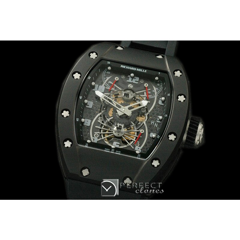 RM022-103 RM022 Aerodyne Duo Time Zone PVD/RU Miyota Mod