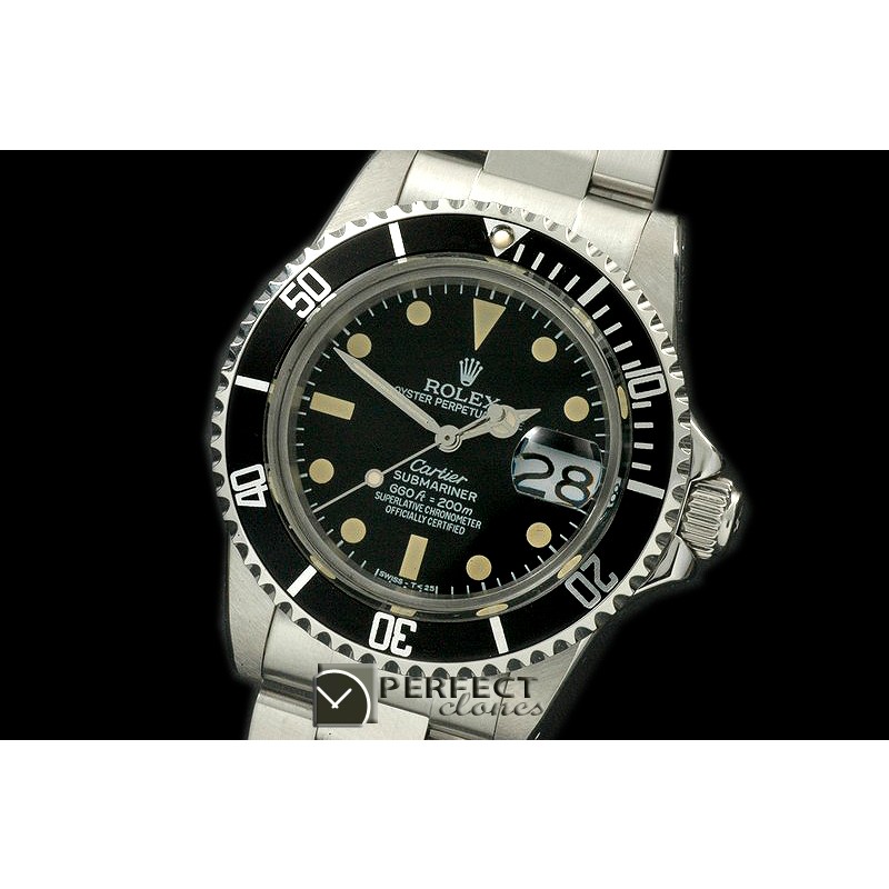 0 0 0 0RLSV01010 Vintage 1680 Cartier Sub Asia Eta 2836 Best V