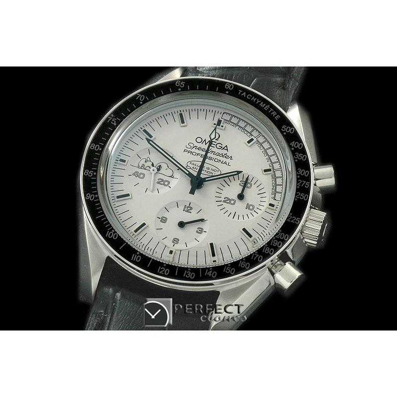 0OMSP00056L Speedmaster Snoopy Ed SS/LE White Venus 75 HW