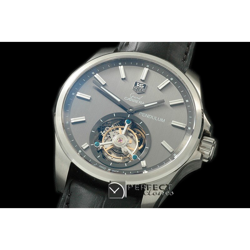 TGCA-PEN-102 Grand Carrera Pendulum SS/LE Grey F-Tourbillon