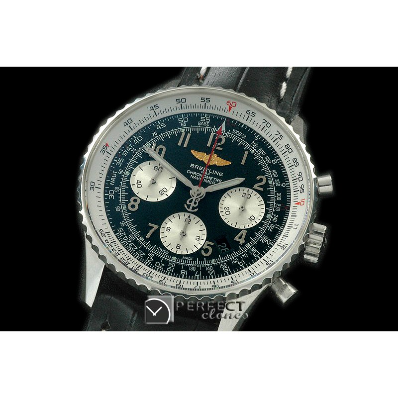 BLN01-107L Navitimer 01 SS/LE Black Num Asian 7750 28800