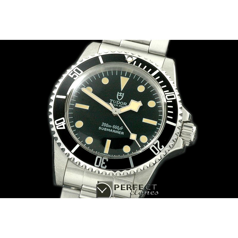 TU00711 Snowflake Submariner 7016 SS/SS Black A-2836