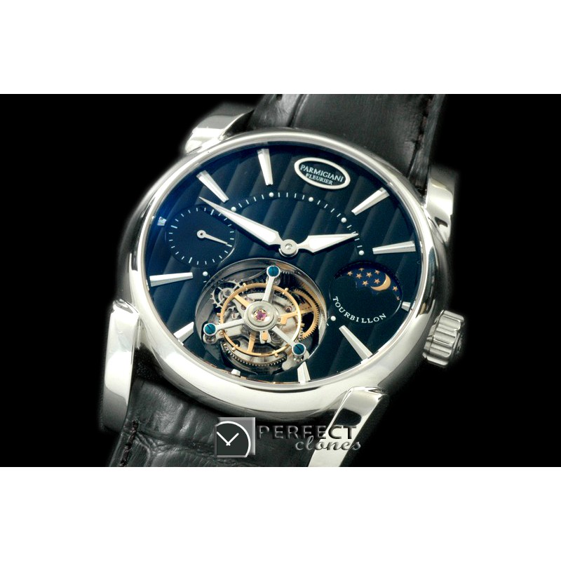 PG00052 Kalpa Tourbillon SS/LE Black Tourbillon