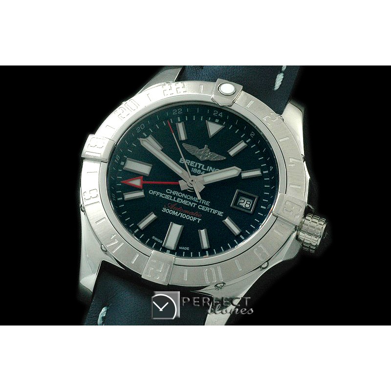 BLSW00052L Seawolf II GMT 2015 SS/LE Black Stick A-2836