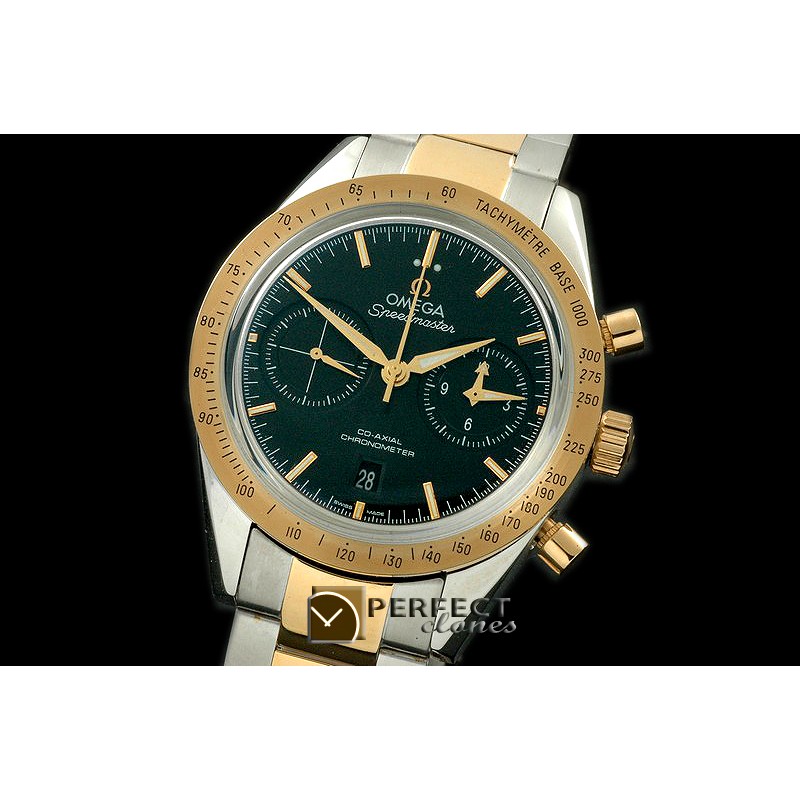 OMSP00092S Speedmaster Moon Watch SS/YG Black Stick A-7750