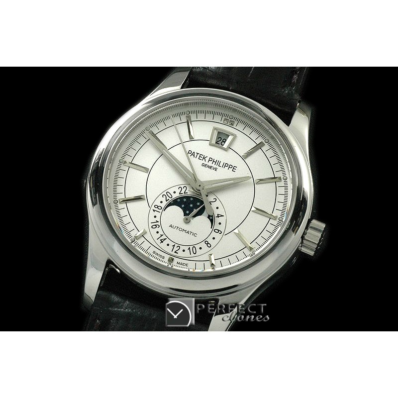 PP5205-101 Classic Complications SS/LE White M-9100