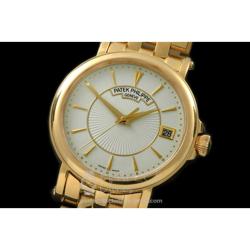 PP00606A 5153 Calastrava YG/YG Wht M-9015