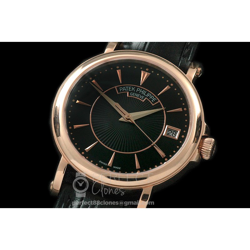 PP00613 5153 Calastrava RG/LE Blk M-9015