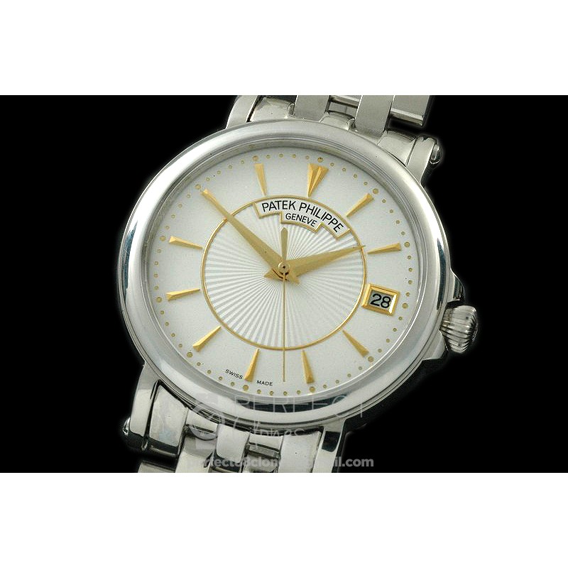 PP00602A 5153 Calastrava SS/SS Wht M-9015