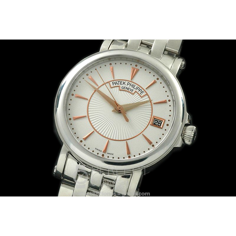 PP00603A 5153 Calastrava SS/SS Wht M-9015