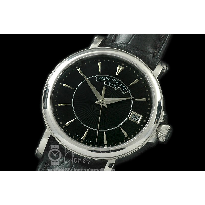 PP00604 5153 Calastrava SS/LE Blk M-9015