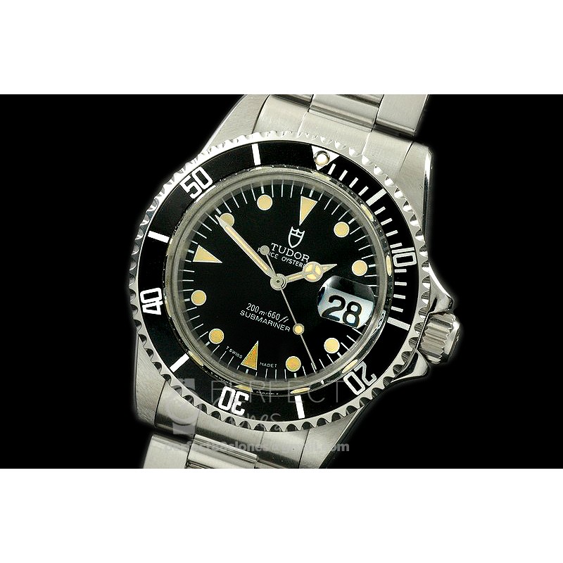 TU00726 Snowflake Submariner 79190 SS/SS Black A-2836