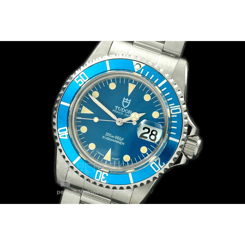TU00727 Snowflake Submariner 79190 SS/SS Blue A-2836