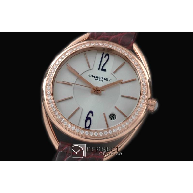 CT10037D Liens Ladies RG/LE White Swiss Eta Qtz c/w boxset