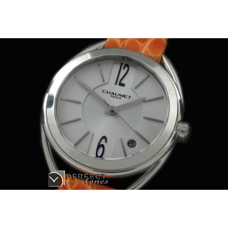 CT10031D Liens Ladies SS/LE White Swiss Eta Qtz c/w boxset