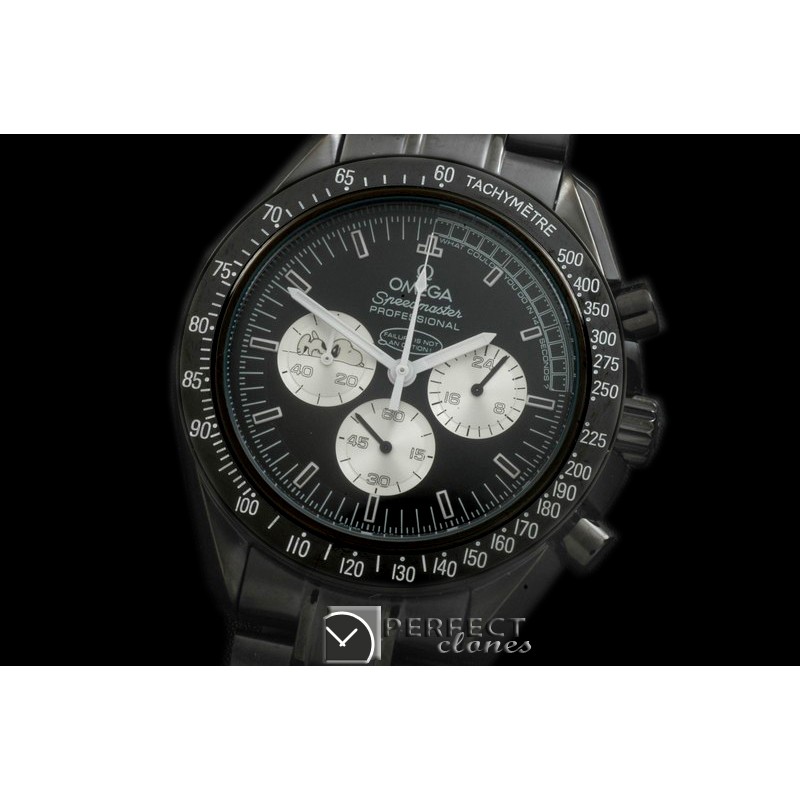 OMSP00167A Speedmaster Snoppy PVD/PVD Black OS2Quartz