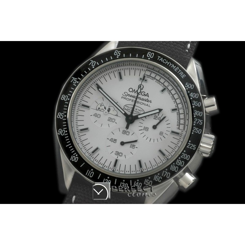 OMSP00161 Speedmaster Snoppy SS/LE White OS2Quartz