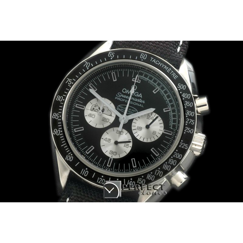 OMSP00162 Speedmaster Snoppy SS/LE Black OS2Quartz