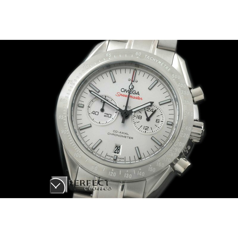 OMSP00196S Speedmaster SS/SS White OS2Quartz