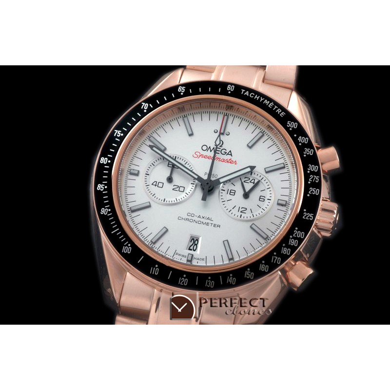 OMSP00211S Speedmaster RG/RG White OS2Quartz