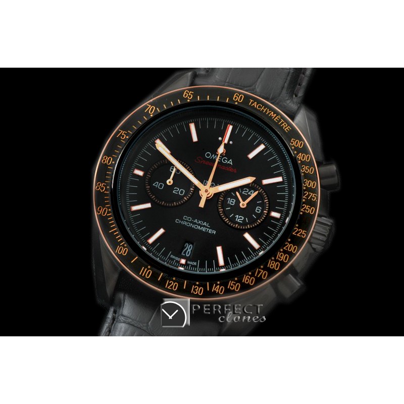 OMSP00189 Speedmaster Moon PVD/LE Black OS2Quartz