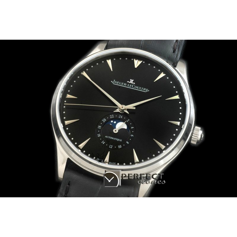 JLMC-102 Master Calender Auto SS/LE Black A-2813