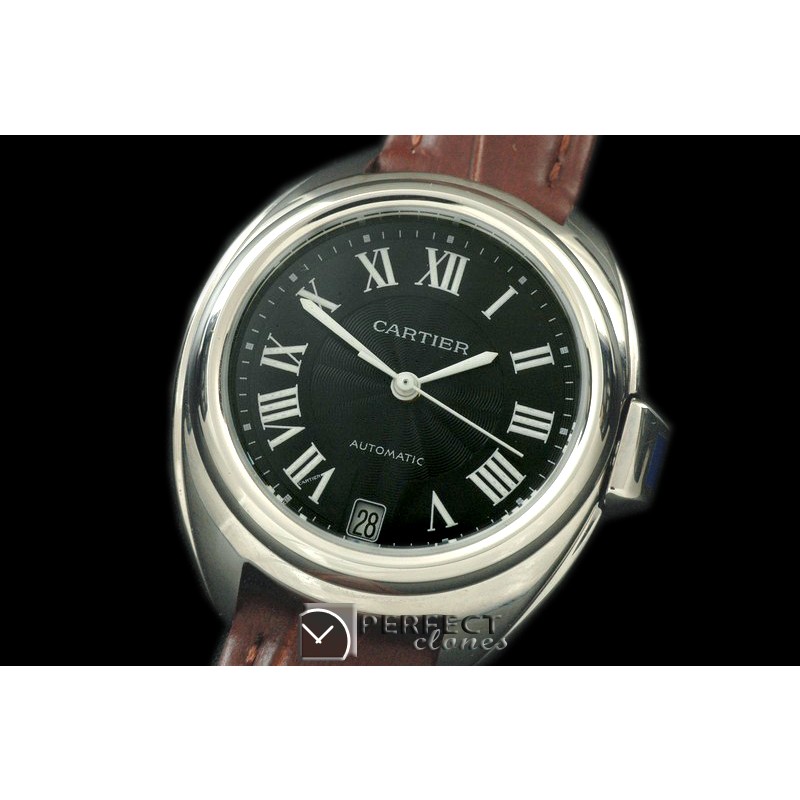 CARCLE10152 Cle De Cartier Ladies SS/LE Black A-2824