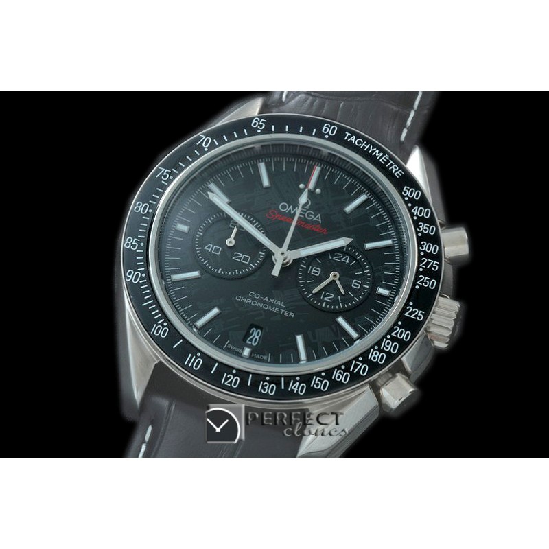 OMSP00221 Speedmaster Meteorite SS/LE Black OS20 Quart