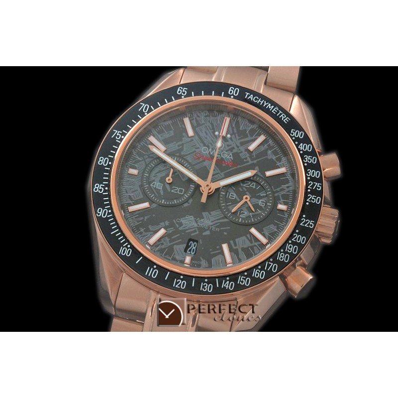 OMSP00232S Speedmaster Meteorite RG/RG Grey OS20 Quartz