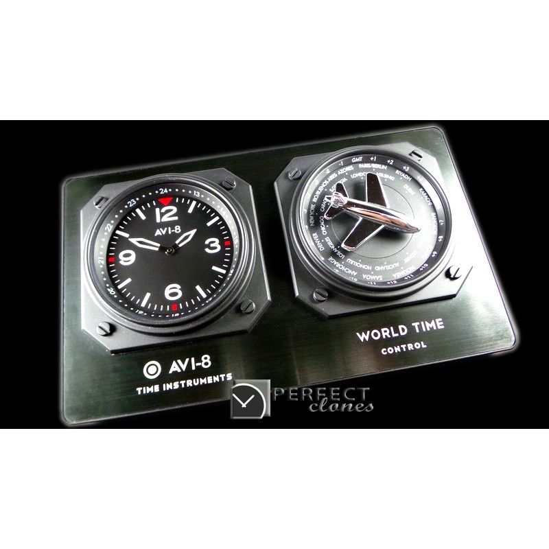 0 0 0 0BOC00101 BR Black/White Desk Clock