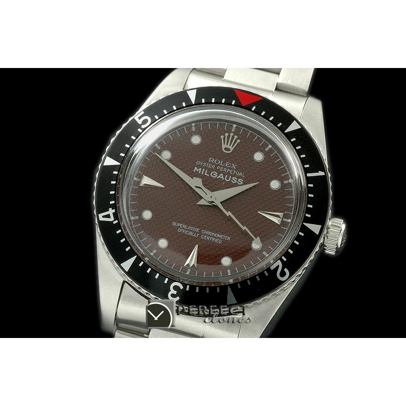 RLMV-50-106 6541 Milgauss SS/SS Brown A-2836