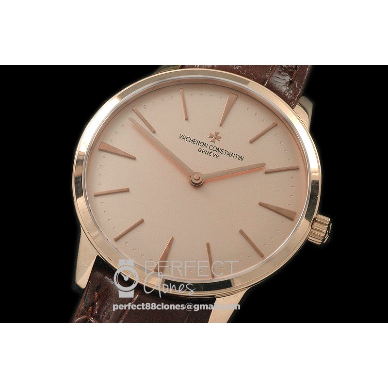 0VCP00128 Patrimony RG/LE R-Gold Jap Miyota 9015