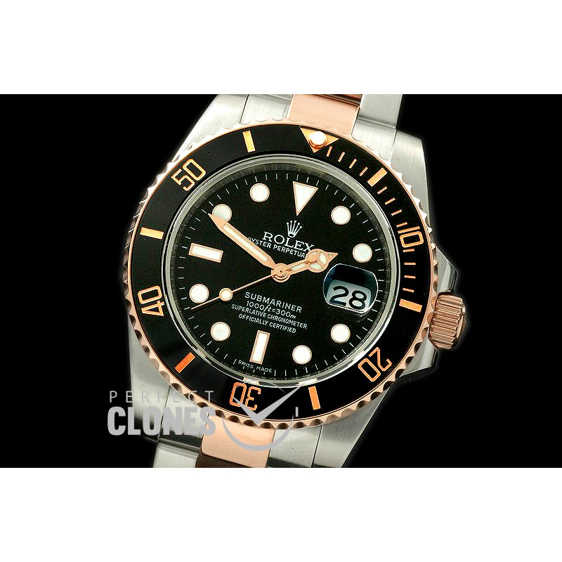 0 0 RLSTR00096 Submariner SS/RG Black A-2813