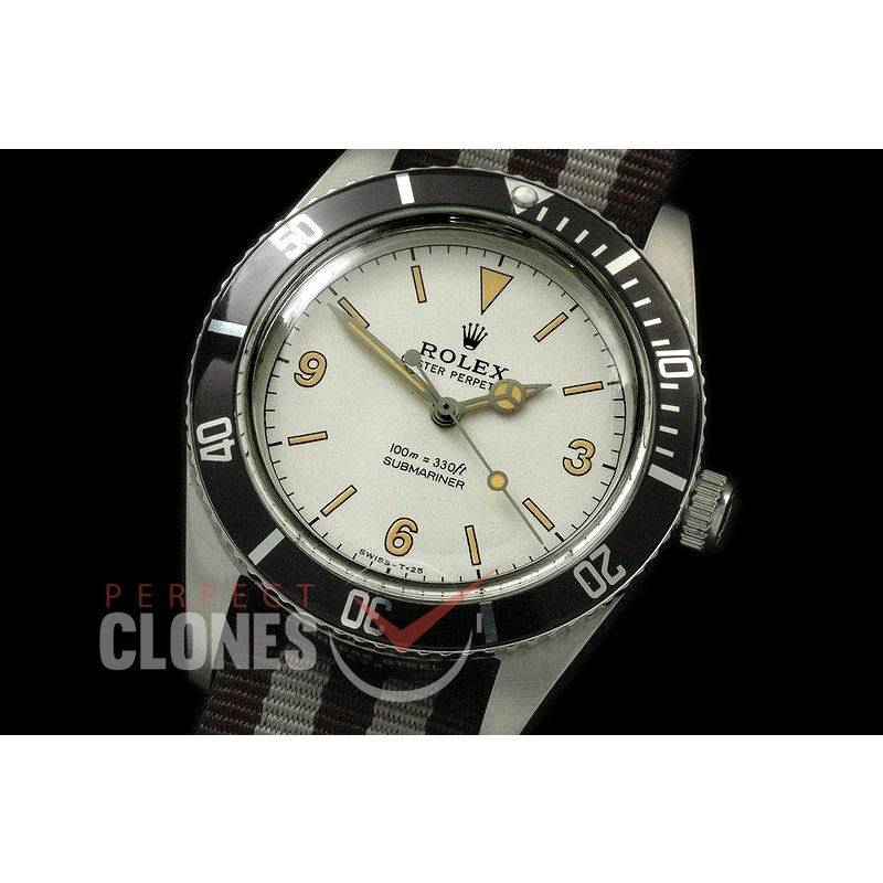 RLSV-50-100N 5512 Submariner 369 SS/NT White A-2836